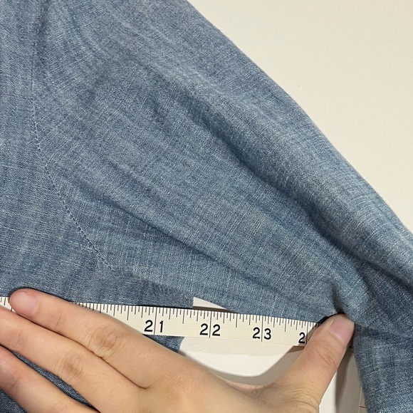 Brooks Brothers Blue Denim Dress - Picture 10 of 12